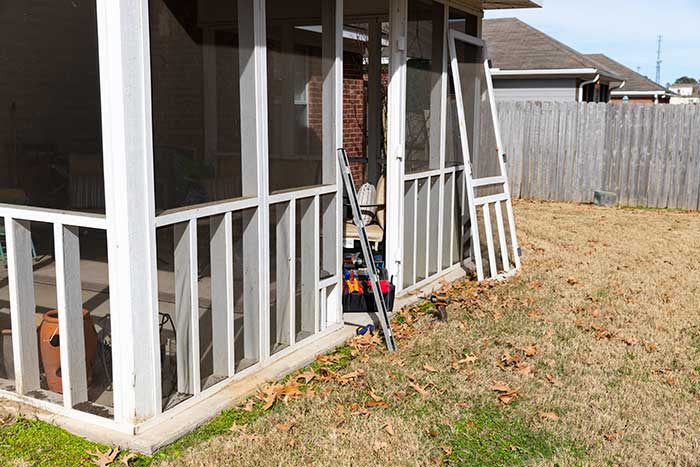 Screen Porch Installation